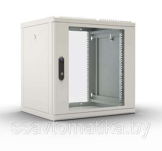 Шкаф разборный 9U (600х520), съемные стенки, дверь стекло - фото 1 - id-p48743911