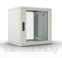 Шкаф разборный 12U (600х520), съемные стенки, дверь стекло