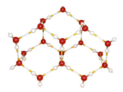 Модель "Кристаллическая решетка льда" (демонстрационная) - фото 1 - id-p48780817
