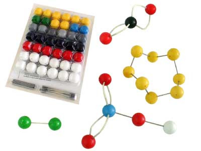 Набор атомов для составления моделей молекул (лаб.)