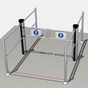 Система автоматических входных ворот Easygate NG с фотоэлементом / ITAB_Easygate NG