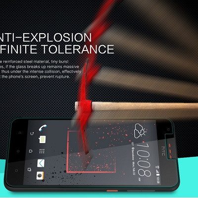 Противоударное защитное стекло Nillkin Amazing H для HTC Desire 825/Desire 10 Lifestyle - фото 3 - id-p48808975