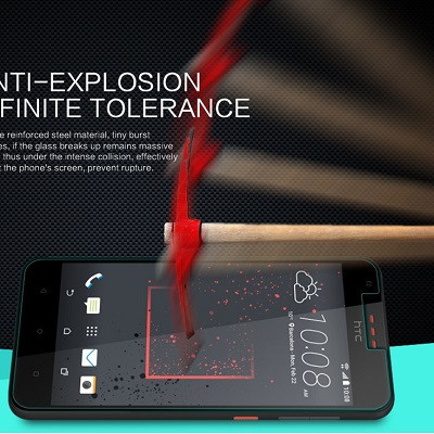 Противоударное защитное стекло Ainy Tempered Glass Protector 0.3mm для HTC Desire 825/Desire 10 Lifestyle - фото 3 - id-p48809102