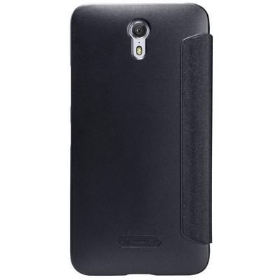 Полиуретановый чехол книга Nillkin Sparkle Leather Case Black для Lenovo Zuk Z1 - фото 2 - id-p48809116