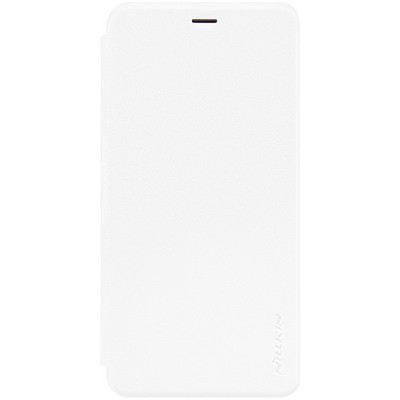 Полиуретановый чехол книга Nillkin Sparkle Leather Case White для Meizu M3 Mini\ M3s - фото 1 - id-p48809146