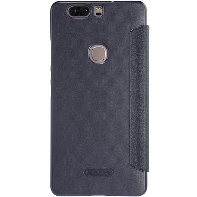 Полиуретановый чехол книга Nillkin Sparkle Leather Case Black для Huawei Honor V8 - фото 2 - id-p48809167
