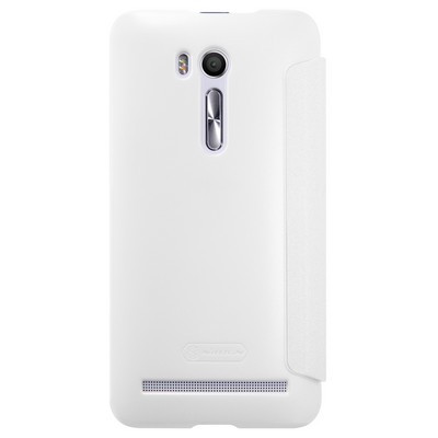 Полиуретановый чехол книга Nillkin Sparkle Leather Case White для Asus Zenfone Go TV (ZB551KL) - фото 2 - id-p48809183