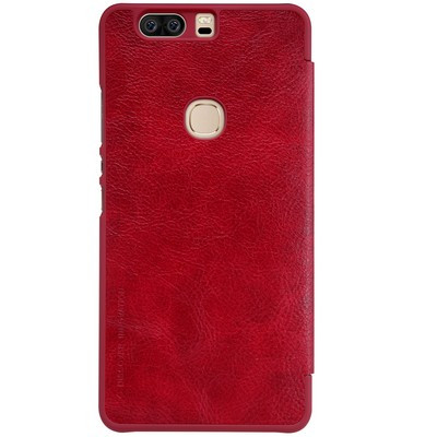 Кожаный чехол Nillkin Qin Leather Case Red для Huawei Honor V8 - фото 2 - id-p48809208