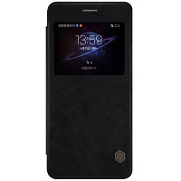 Кожаный чехол Nillkin Qin Leather Case Black для Huawei Honor V8