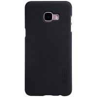 Пластиковый чехол с пленкой Nillkin Super Frosted Shield Black для Samsung Galaxy C5 (C5000)