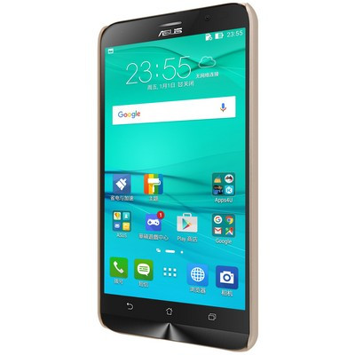 Пластиковый чехол с пленкой Nillkin Super Frosted Shield Gold для Asus Zenfone Go TV (ZB551KL) - фото 2 - id-p48809340