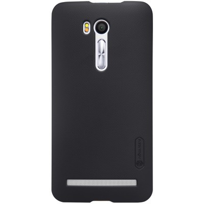 Пластиковый чехол с пленкой Nillkin Super Frosted Shield Black для Asus Zenfone Go TV (ZB551KL) - фото 1 - id-p48809341