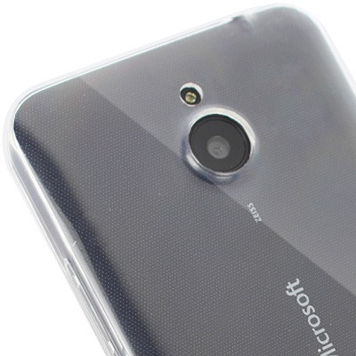 Силиконовый бампер Becolor TPU Case 0.5mm Grey для Microsoft Lumia 850 - фото 2 - id-p48809347