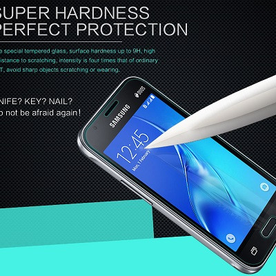 Противоударное защитное стекло Ainy Tempered Glass Protector 0.3mm для Samsung J105H Galaxy J1 mini - фото 3 - id-p48809379