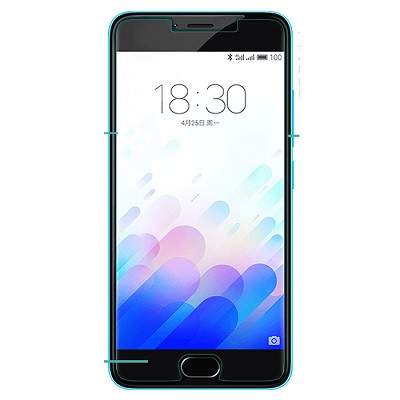 Противоударное защитное стекло Ainy Tempered Glass Protector 0.3mm для Meizu M3 Mini\ M3s - фото 1 - id-p48809428