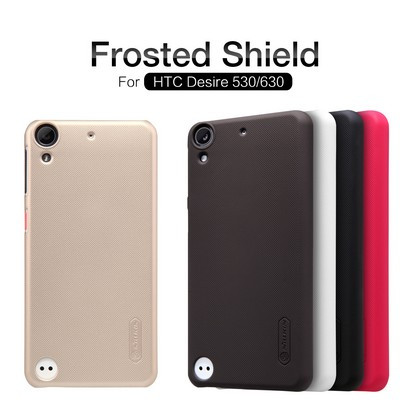 Пластиковый чехол с пленкой Nillkin Super Frosted Shield Gold для HTC Desire 530/630 - фото 4 - id-p48809546