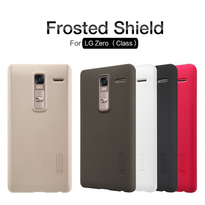 Пластиковый чехол с пленкой Nillkin Super Frosted Shield Red для LG Zero - фото 4 - id-p48809550
