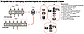 Коллектор распределительный Meibes из нержавеющей стали (от 2 до 3 отоп. контуров) до 85 кВт, фото 2