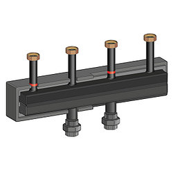 Коллектор распределительный Meibes средней мощности (от 2 до 3 отоп. контуров) до 130 кВт 3