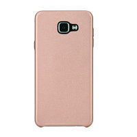 Кожаная накладка ROCK Touch Series Rose Gold для Samsung A710F Galaxy A7 (2016)