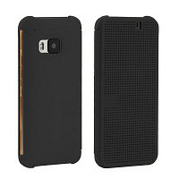 Полиуретановый чехол Dot View Case Black для HTC One M9e/ One Me