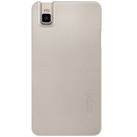 Пластиковый чехол с пленкой Nillkin Super Frosted Shield Gold для Huawei Honor ShotX