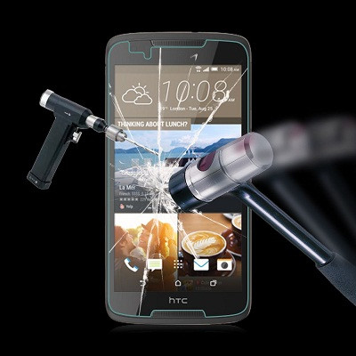 Противоударное защитное стекло Ainy Tempered Glass Protector 0.3mm для HTC Desire 828 - фото 2 - id-p48809744