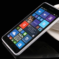 Силиконовый чехол Becolor TPU Case White для Microsoft Lumia 650