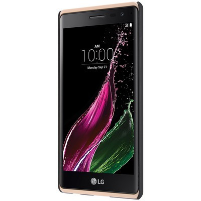 Пластиковый чехол с пленкой Nillkin Super Frosted Shield Black для LG Class H650E - фото 2 - id-p48809922