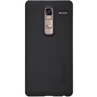 Пластиковый чехол с пленкой Nillkin Super Frosted Shield Black для LG Zero