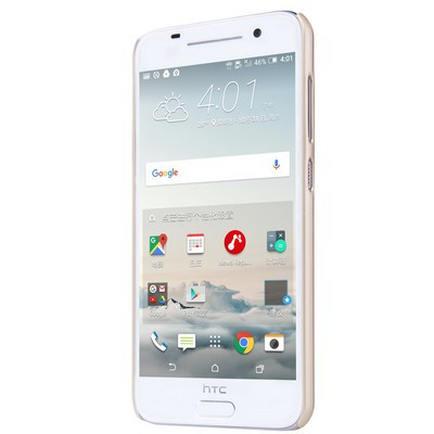 Пластиковый чехол с пленкой Nillkin Super Frosted Shield Gold для HTC One A9 - фото 2 - id-p48809932