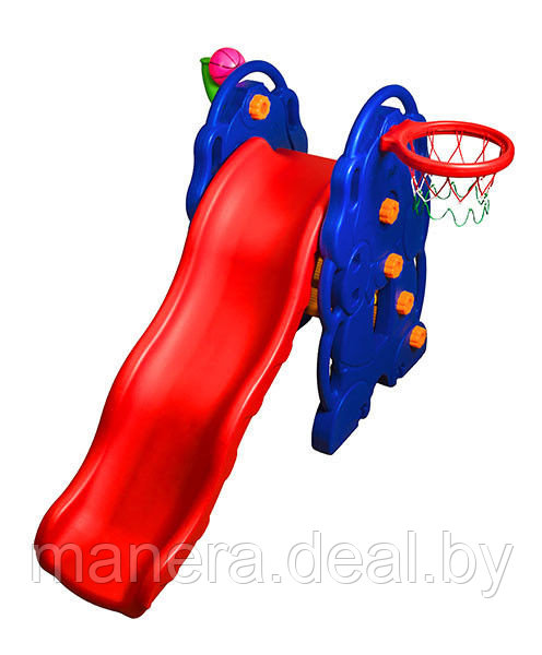 Детская горка с баскетбольной корзиной (Real) 0262 - фото 3 - id-p48822098