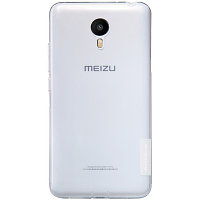 Силиконовый чехол Nillkin Nature TPU Case White для Meizu M1 Metal