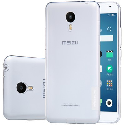 Силиконовый чехол Nillkin Nature TPU Case White для Meizu M1 Metal - фото 3 - id-p48809999