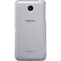 Силиконовый чехол Nillkin Nature TPU Case Grey для Meizu M1 Metal