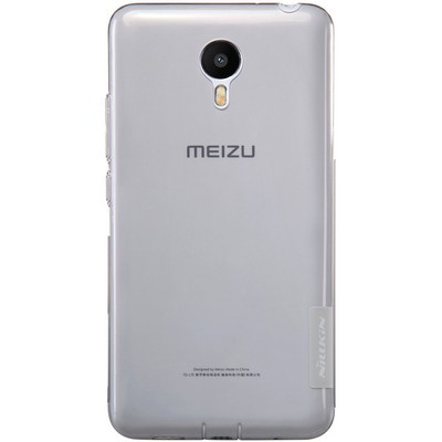 Силиконовый чехол Nillkin Nature TPU Case Grey для Meizu M1 Metal - фото 1 - id-p48810000