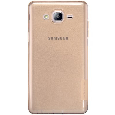 Силиконовый чехол Nillkin Nature TPU Case Brown для Samsung Galaxy On7 - фото 1 - id-p48810017