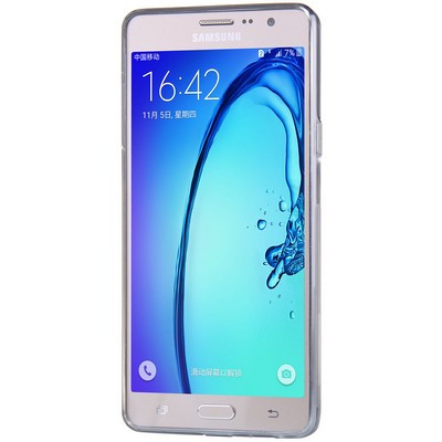 Силиконовый чехол Nillkin Nature TPU Case Grey для Samsung Galaxy On7 - фото 2 - id-p48810019