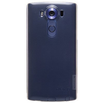 Силиконовый чехол Nillkin Nature TPU Case Grey для LG V10 - фото 1 - id-p48810033