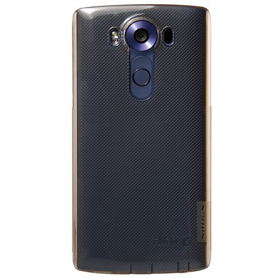 Силиконовый чехол Nillkin Nature TPU Case Brown для LG V10 - фото 1 - id-p48810031