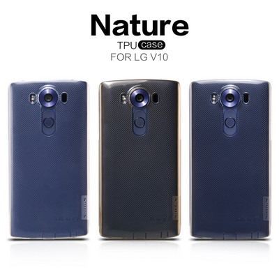 Силиконовый чехол Nillkin Nature TPU Case Brown для LG V10 - фото 4 - id-p48810031