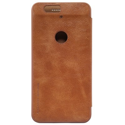 Кожаный чехол Nillkin Qin Leather Case Brown для Huawei Nexus 6P - фото 2 - id-p48810045