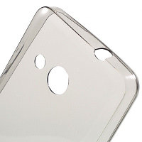 Силиконовый чехол Becolor TPU Case 0.5mm Grey для Microsoft Lumia 550