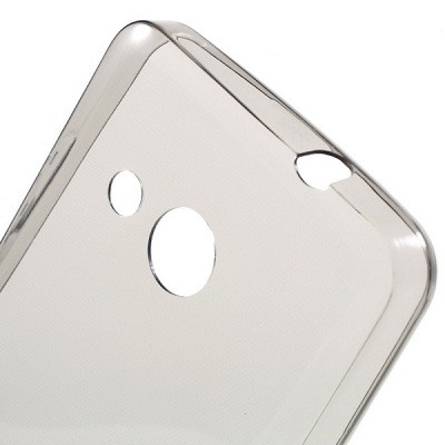 Силиконовый чехол Becolor TPU Case 0.5mm Grey для Microsoft Lumia 550 - фото 1 - id-p48810076