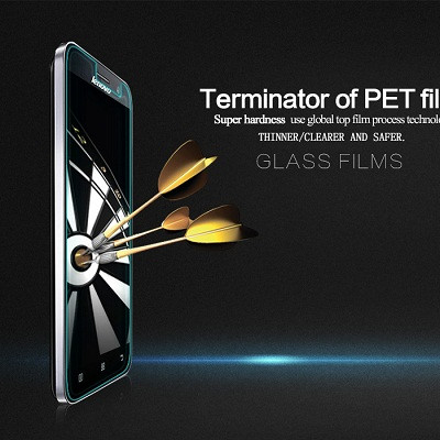 Противоударное защитное стекло Ainy Tempered Glass Protector 0.3mm для Lenovo A806 Golden Warrior - фото 3 - id-p48810079