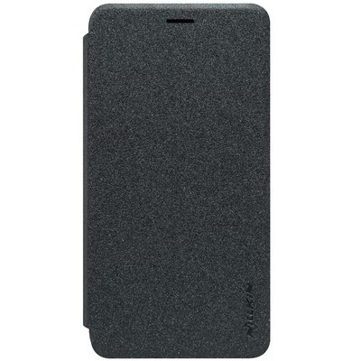 Полиуретановый чехол Nillkin Sparkle Leather Case Black для Huawei Ascend Y6 (Y625) - фото 1 - id-p48810127