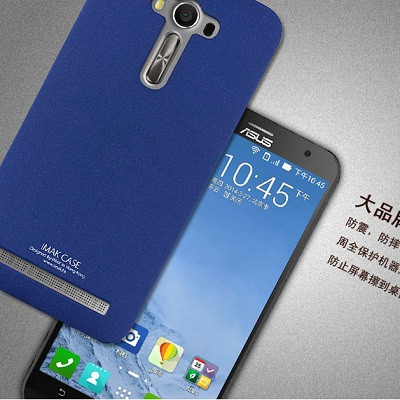 Бампер с керамическим напылением Imak Hard Case Blue для Asus Zenfone 2 Laser ZE550KL - фото 2 - id-p48810170