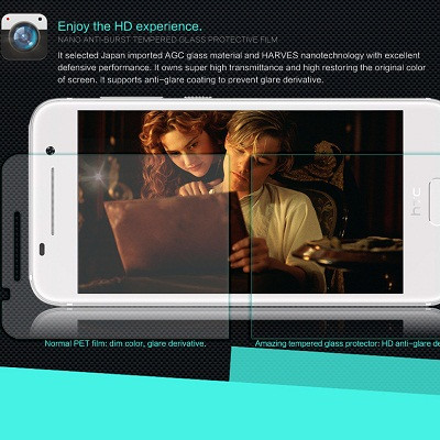 Противоударное защитное стекло Ainy Tempered Glass Protector 0.3mm для HTC One A9 - фото 2 - id-p48810194
