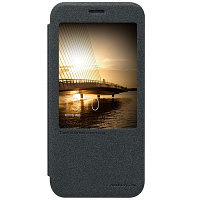 Полиуретановый чехол Nillkin Sparkle Leather Case Black для Huawei G7 Plus