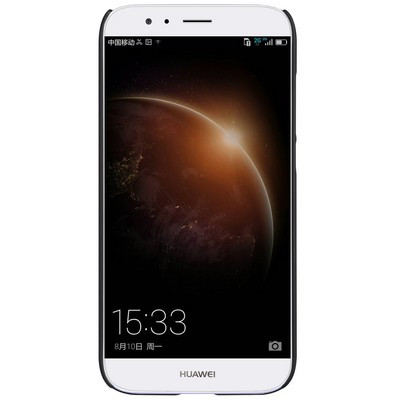 Пластиковый чехол с пленкой Nillkin Super Frosted Shield Black для Huawei G7 Plus - фото 2 - id-p48810238